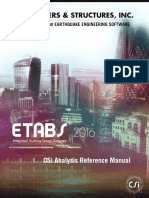 Etabs Analysis Reference