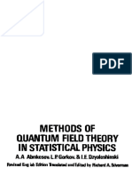 Abrikosov - Methods of Quantum Fields Theory in Statistical Physics
