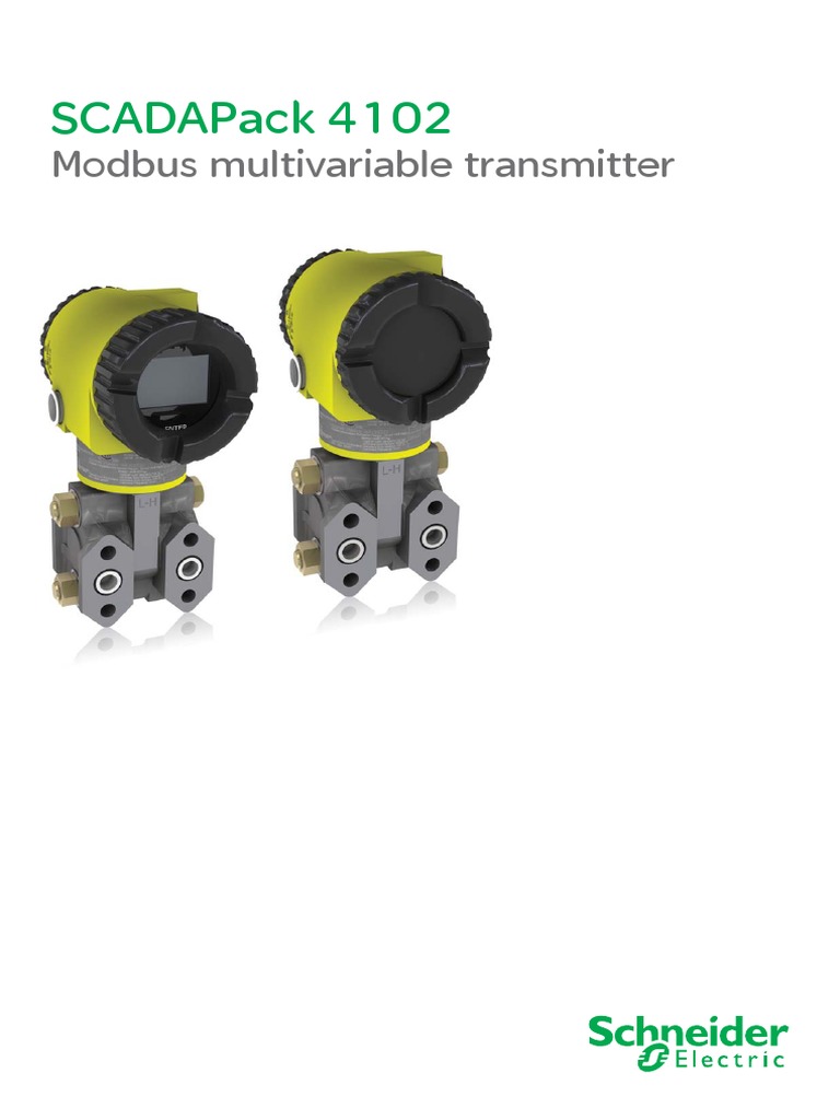 Scadapack 4102 Datasheet A4 | PDF | Electrical Connector | Pressure ...