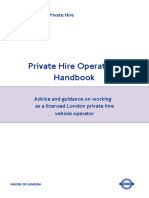 PHV Operators Handbook (July 2013)