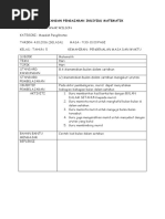 Rancangan Pengajaran Individu Matematik