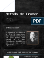 ALGEBRA - Metodo de Cramer