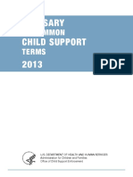 Child Support Glossary