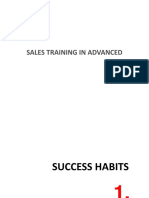 Sales Training in Advance