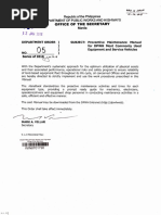 Motorpool Maintenance Procedures | PDF | Procurement | Computing