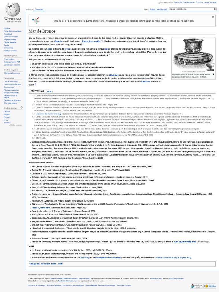 Mar de Bronce Enciclopedia Tecnología (general) Ciencia