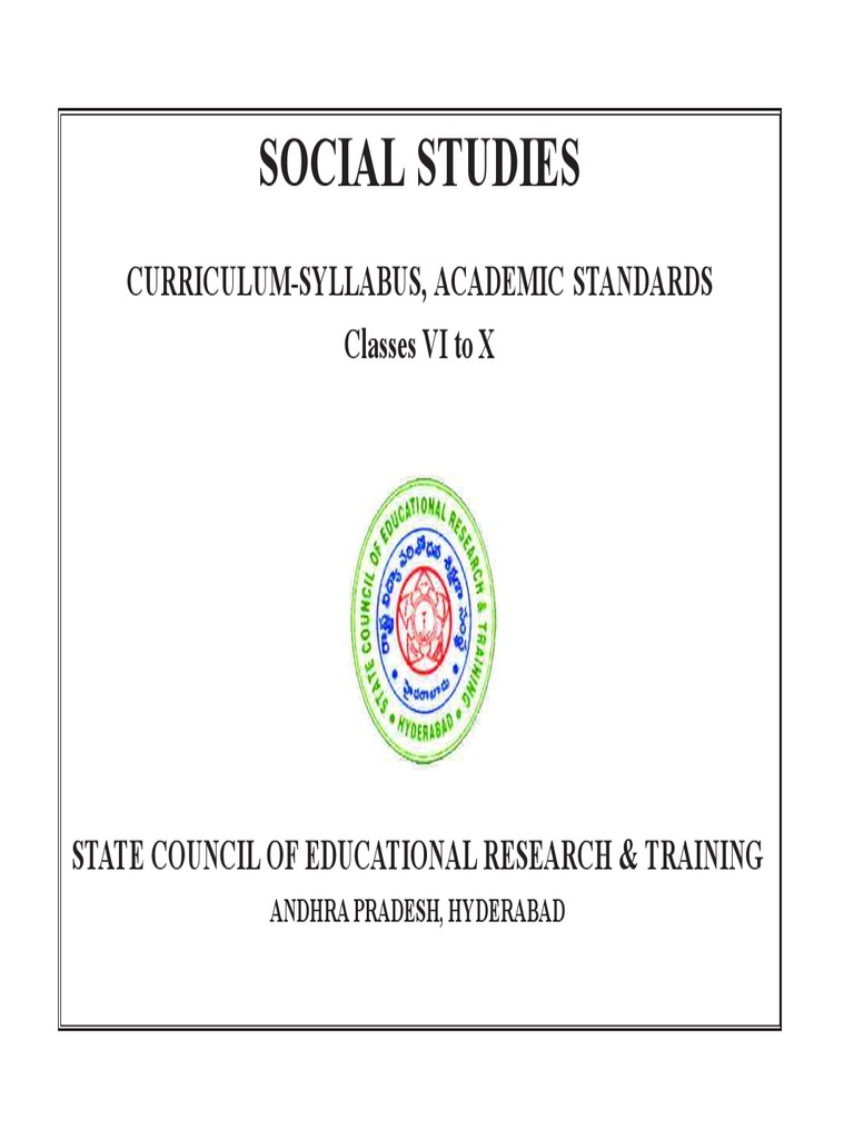 Social Syllabus Final | PDF | Curriculum | Social Science