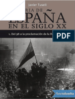 Javier Tusell - Historia de España en El Siglo XX. Vol. 1 Del 98 A La Proclamación de La República