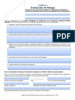 Formato 3 Evaluacion de Riesgo