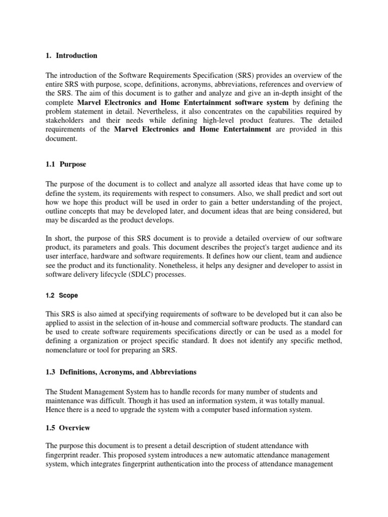 Biometric Attendance System Overview | PDF | Biometrics | Databases