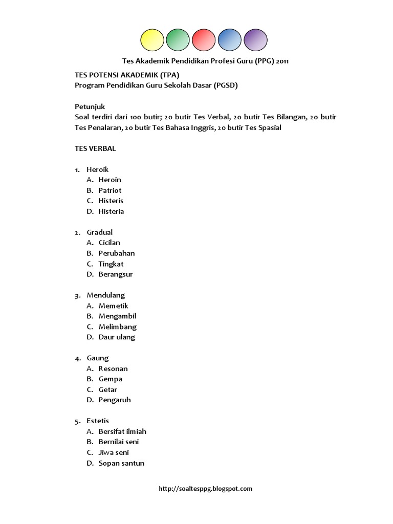 Tes Potensi Akademik Bahasa Inggris Pdf Ilmusosial Id