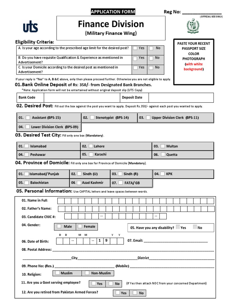 BPS Application Form Instructions | PDF | Diploma | Government