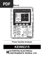 KEW6315 Manual