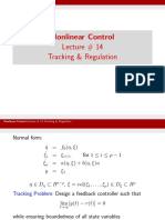Lecture - 14 Tracking & Regulation