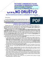 Bilten "Civilno društvo" UG "Evropski pokret u Smederevskoj Palanci", br. 3, jun 2003