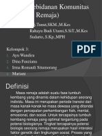 Asuhan Kebidanan Komunitas