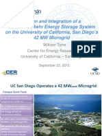 Design and Integration of a 2.5 MW / 5 Mwhr Energy Storage System on the University of California, San Diego’s 42 MW Microgri