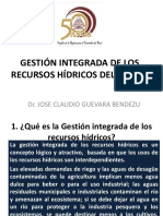 Gestión integrada recursos hídricos Río Ica