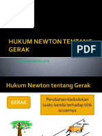 Hukum Newton Tentang Gerak