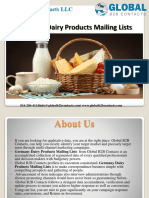 Germany Dairy Products Mailing Lists