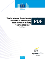Report On TRL in ENERGY Research