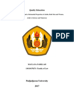Quality Education: Padjadjaran University 2017