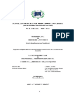 La Retorica - Tesi Di Laurea Alessandro Bonetti