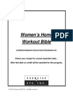 Womens Home Workout Bible