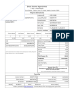 Bharat Sanchar Nigam Limited: Telephone Bill/Tax Invoice Name and Address of The Customer