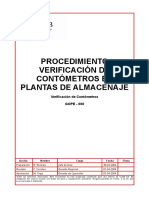 GOPE-008 Verificación de Contómetros