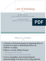 Art of Debating 09