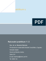 Racunalni Praktikum I-1