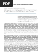Realismo Critico, Relacoes Sociais e defesa do socialismo - Roy Bhaskar