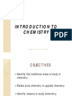 INTRODUCTION TO CHEMISTRY