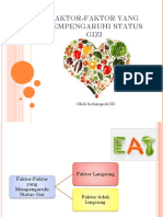 Faktor-Faktor Yang Mempengaruhi Status Gizi