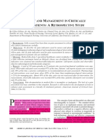 Pain Assessment and Management in Critically Ill Intubated Patients, A Retrospective Study.