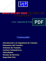 Ingeniería de tránsito: elementos, usuarios y vehículos