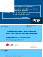 4672 - Late Breaking Abstract - Bronchial Therm