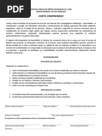 Carta de Compromiso