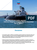 Operator Guide To Chevron Shipping Company Marine Assurance Use of TMSA 3