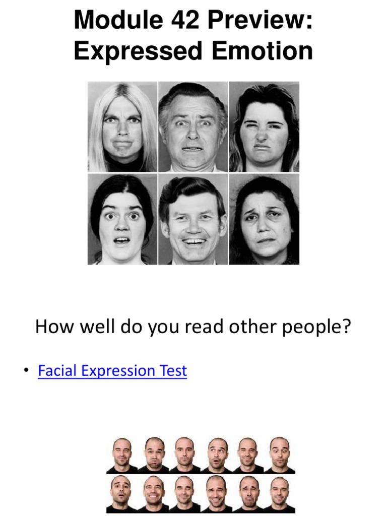 Understanding Expressed Emotion | PDF