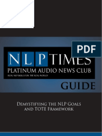 Demystifying The NLP Goal's and TOTE Framework