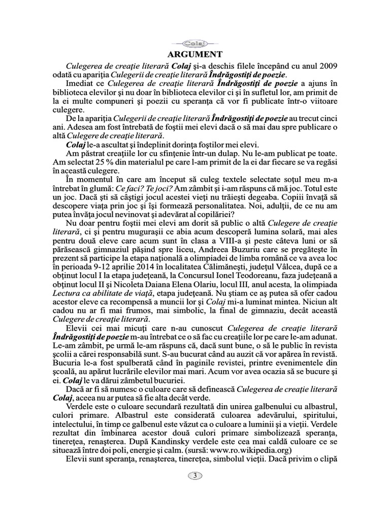 Antologie Ana Cristina Popescu