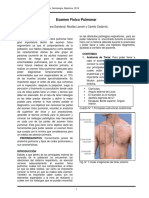 Examen Pulmonar