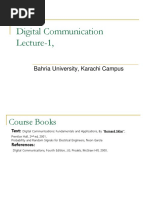 Notes Digital Communication Lecture 1