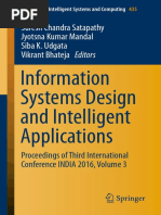 Information Systems Design and Intelligent Applications Volume 3 PDF