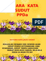 MUTIARA KATA SUDUT PPDa