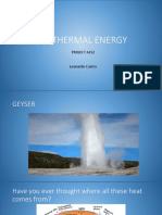 Geothermal Energy - Leonardo Castro