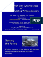 Tracking Pitch Link Dynamic Loads W/ Energy Harvesting Wireless Sensors