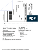 Instructions Online Label Record: Usps Tracking # 9461 2096 9993 9686 1981 74